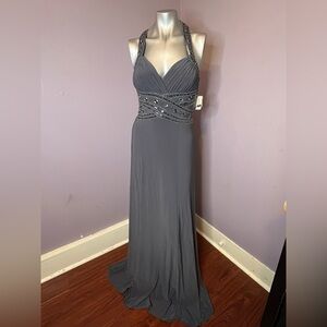 dressbarn Charcoal Maxi Dress